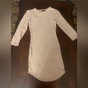 Forever 21 Marled Sweater Knit Shirt Dress